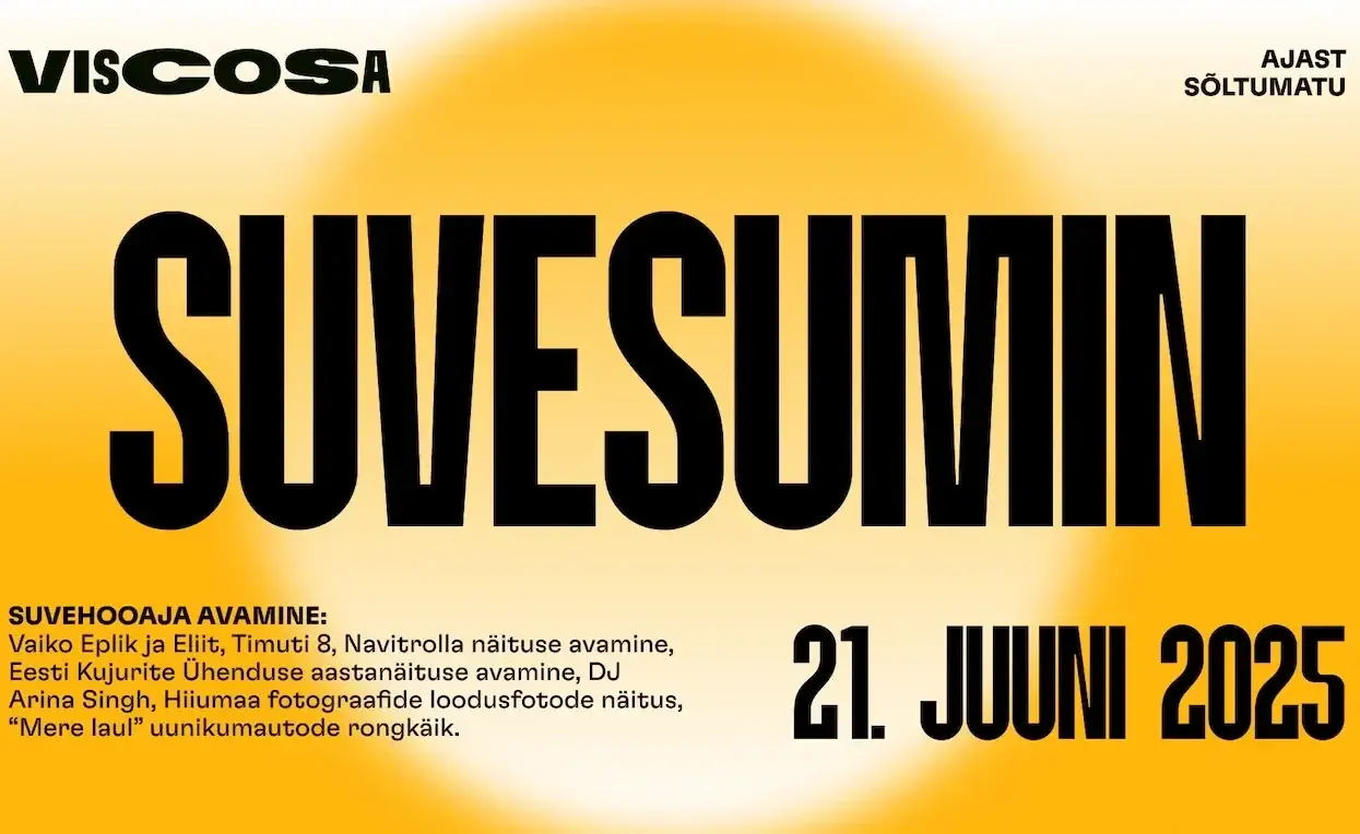 Viscosa Suvesumin Vaiko Eplik and Eliit, Navitrolla exhibition, Timuti 8 concerts