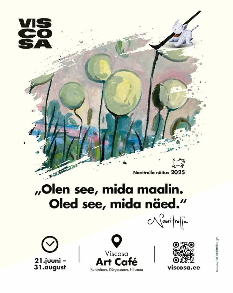 Navitrolla maalinäitus Viscosas